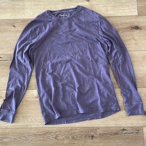 Madewell, hundred percent cotton men’s long sleeve T-shirt